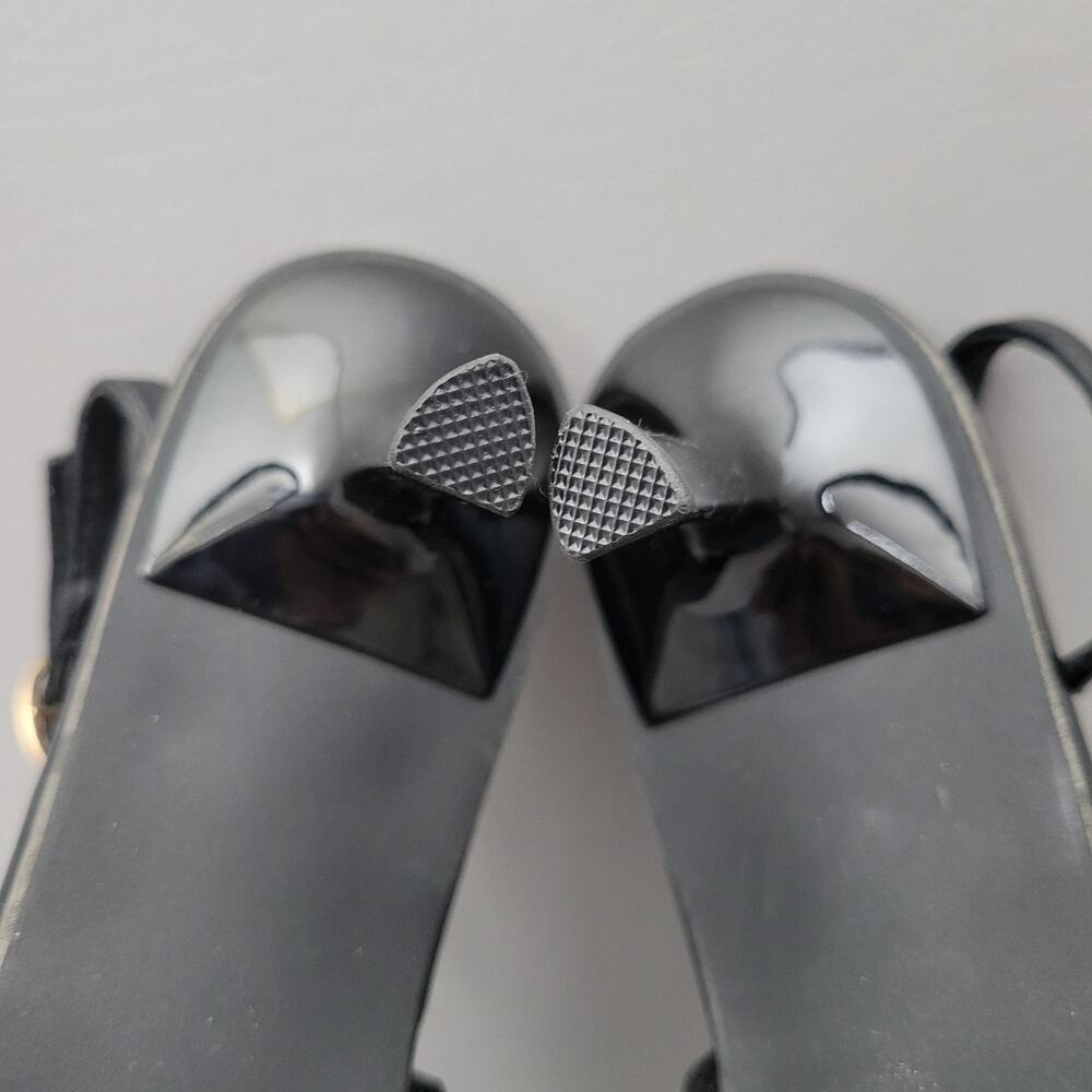 Beach by Matisse slingback pumps pointed gold-plated metal Cap Toe Size 9 - Picture 10 of 10